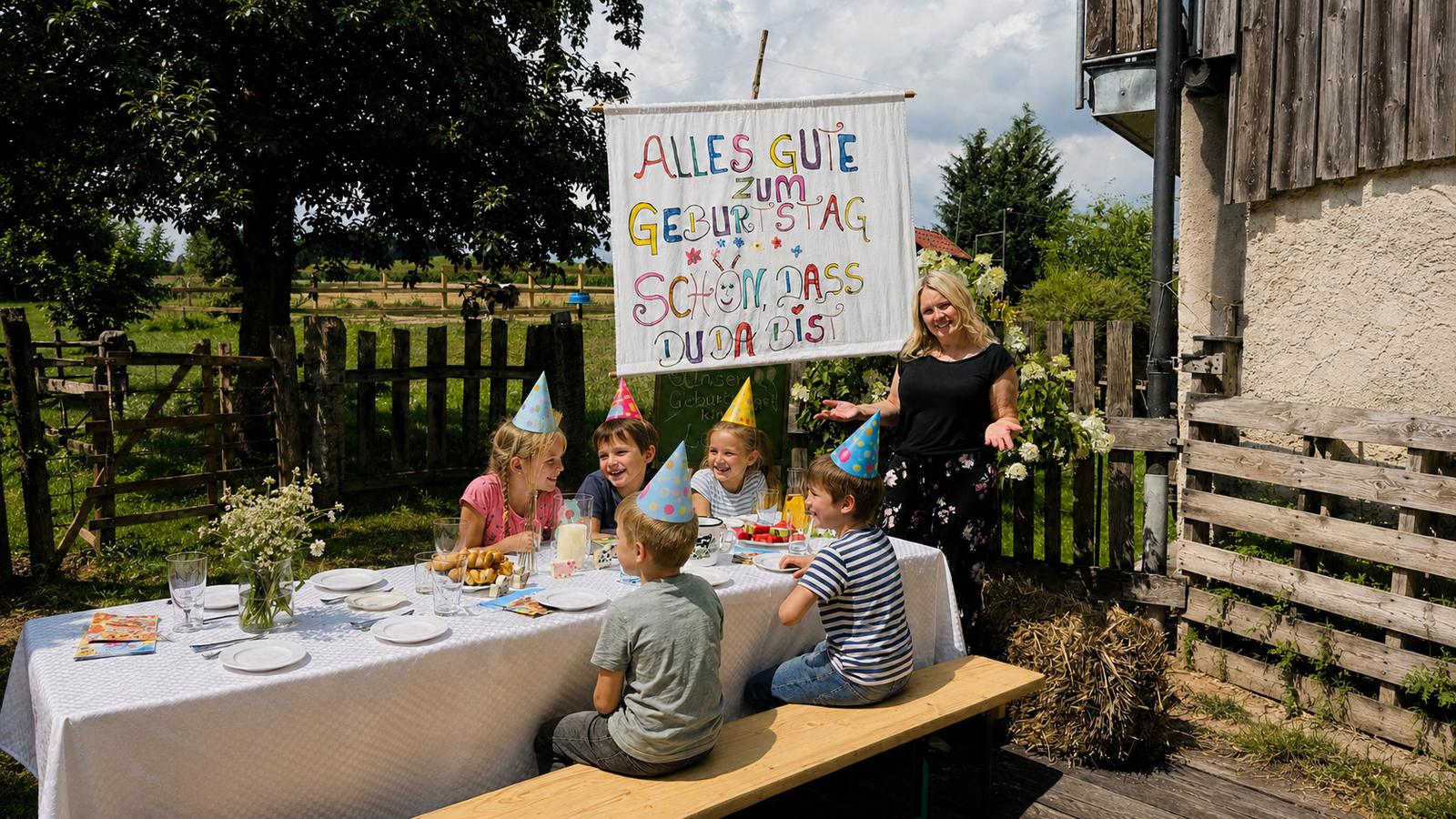 Kindergeburtstag auf dem Ritzer Hof
