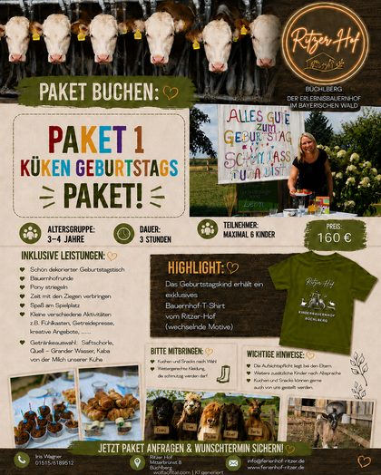 Paket 1 – Küken-Geburtstag